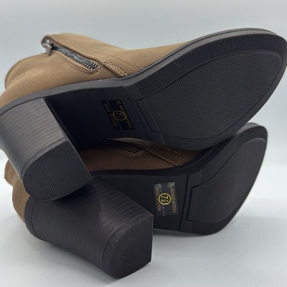 Toffee Bootie heeled 7.5 NWT Justina - Bonnibel - Picture 4 of 6